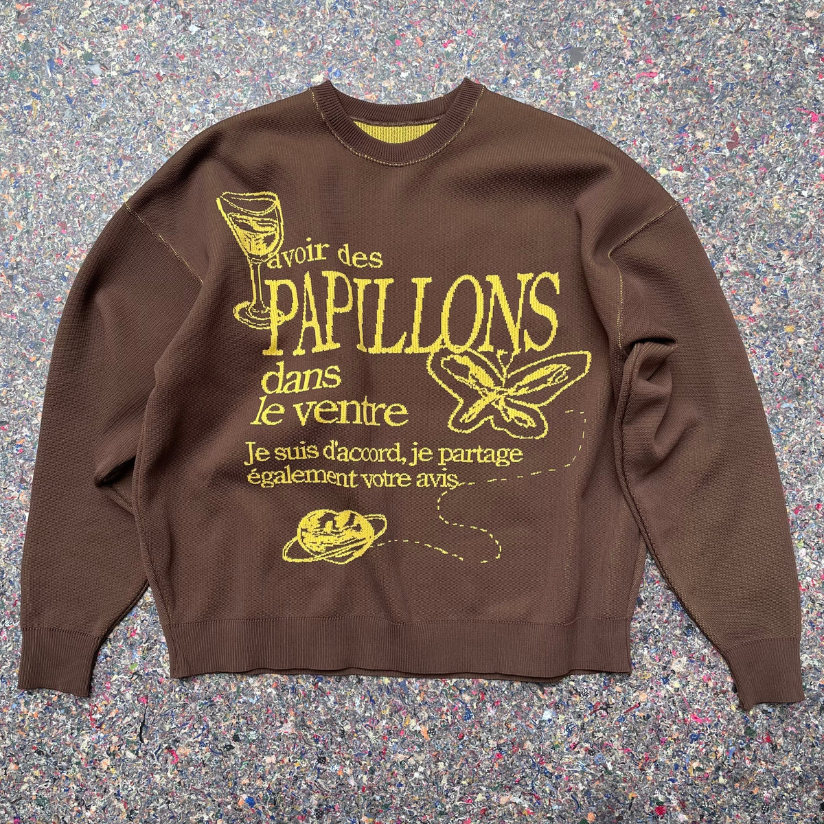 Jumper / Papillons / Brown