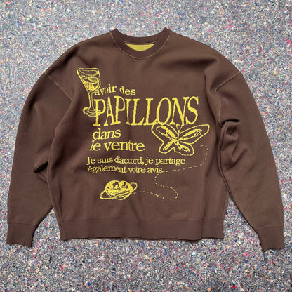 Jumper / Papillons / Brown