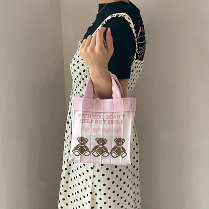 Co-Knitty Bear Pink