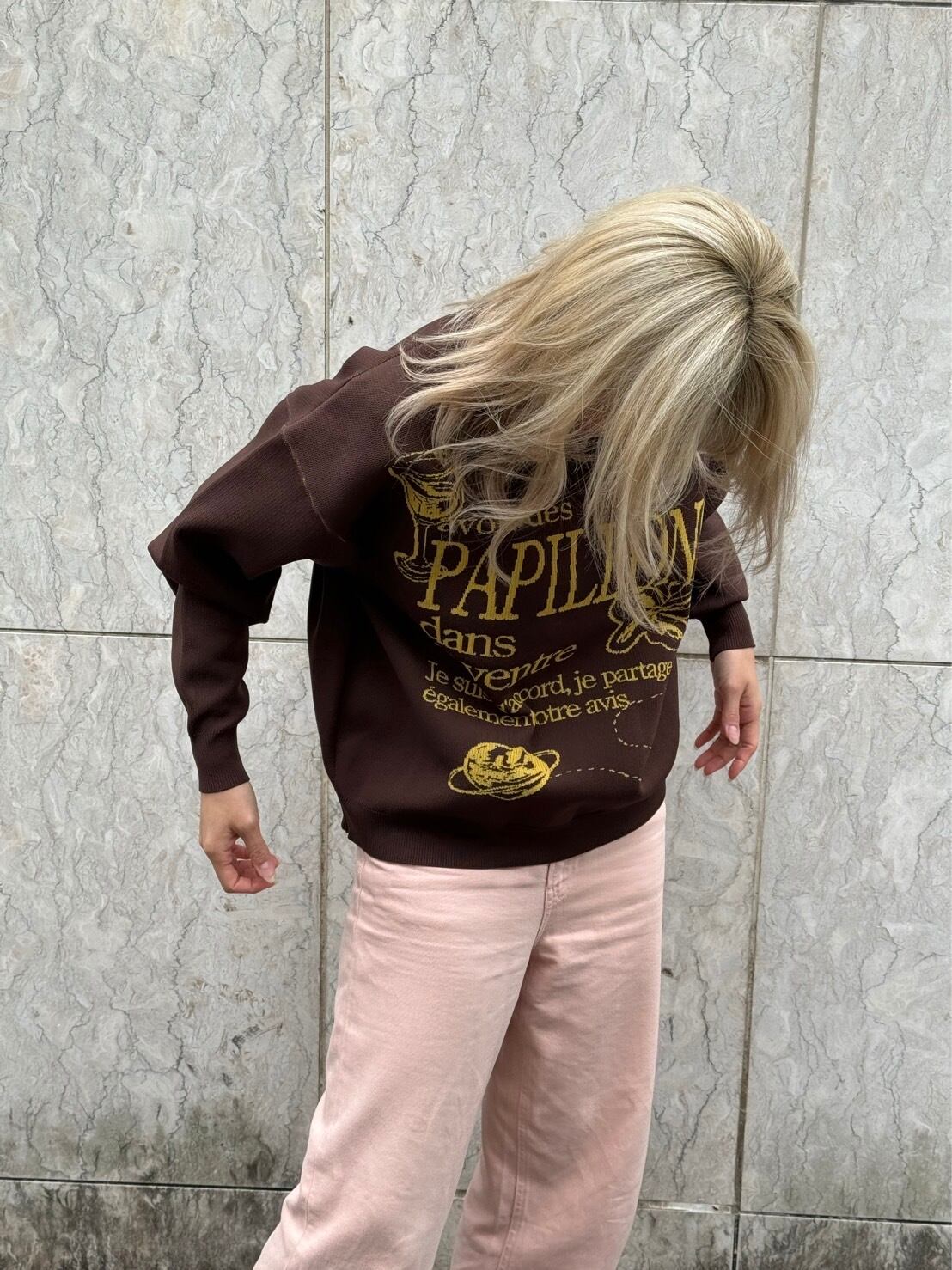 Jumper / Papillons / Brown
