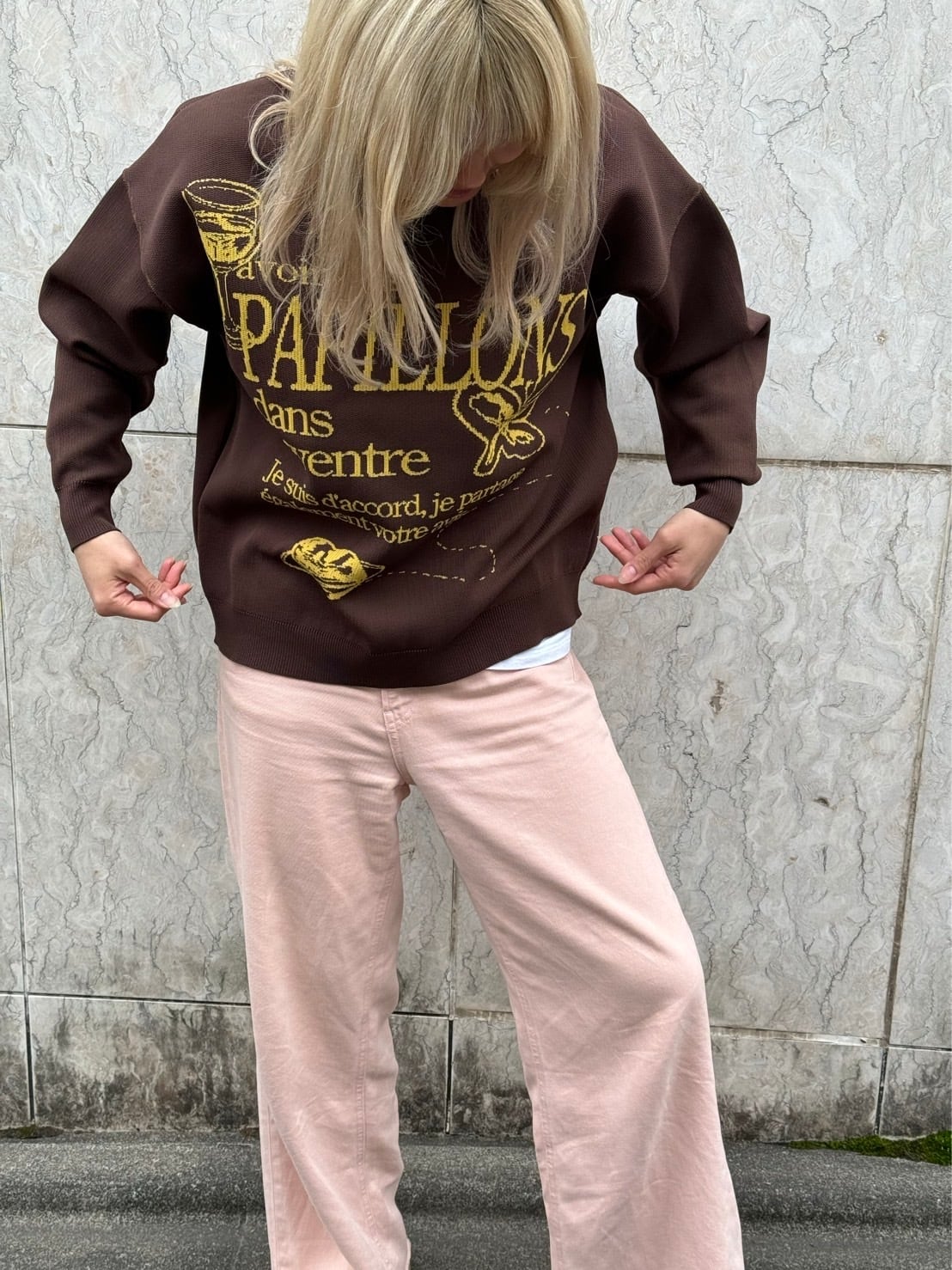 Jumper / Papillons / Brown