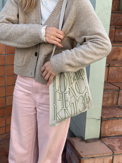 Knitty / LOVE and PEACE / Beige