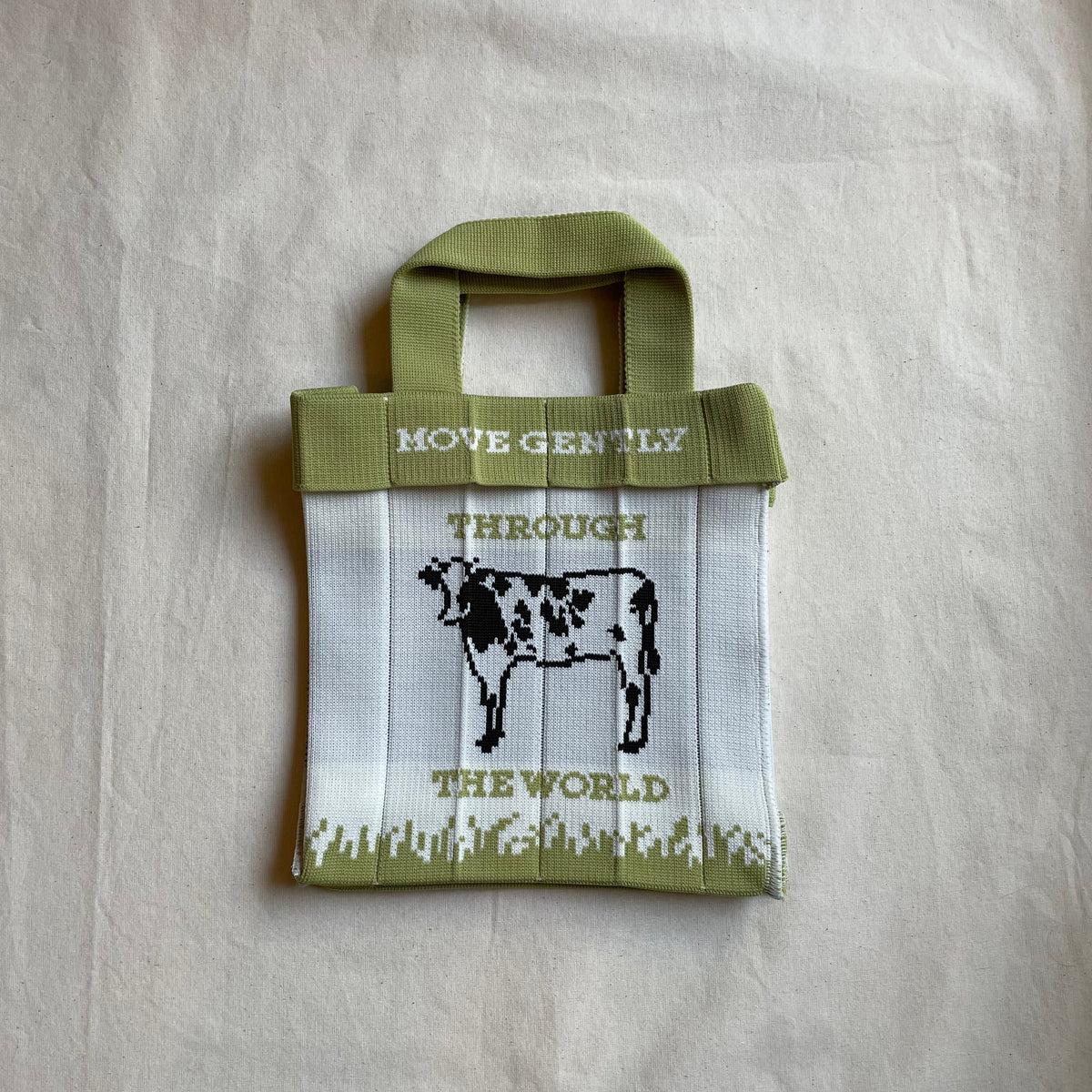 Co-Knitty Cow Lt.Green