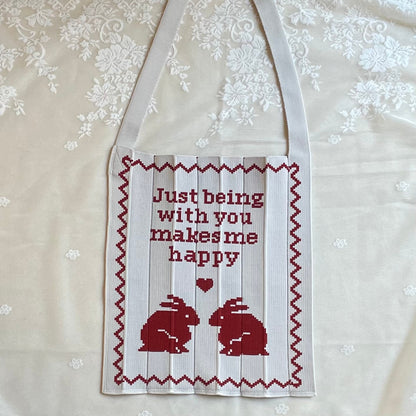 Knitty / Rabbit / Red