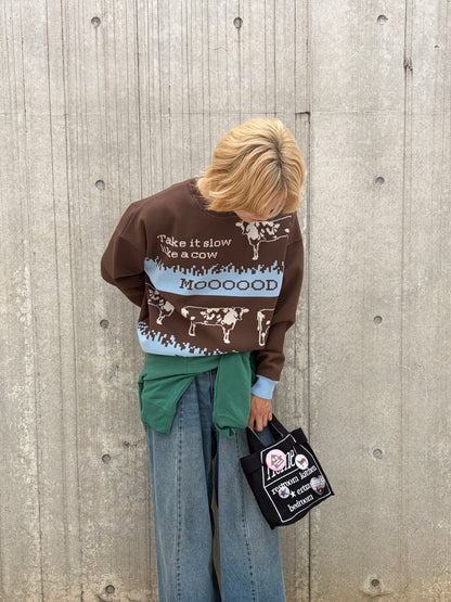 Jumper / Cow / Brown