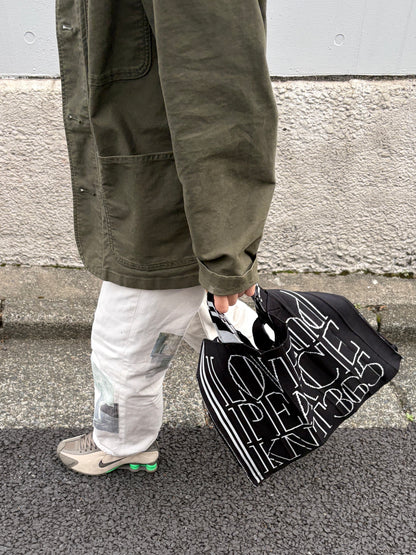 Mam / LOVE and PEACE / black×white
