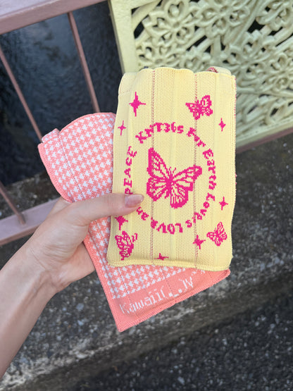 Me-Knitty / Butterfly / Yellow