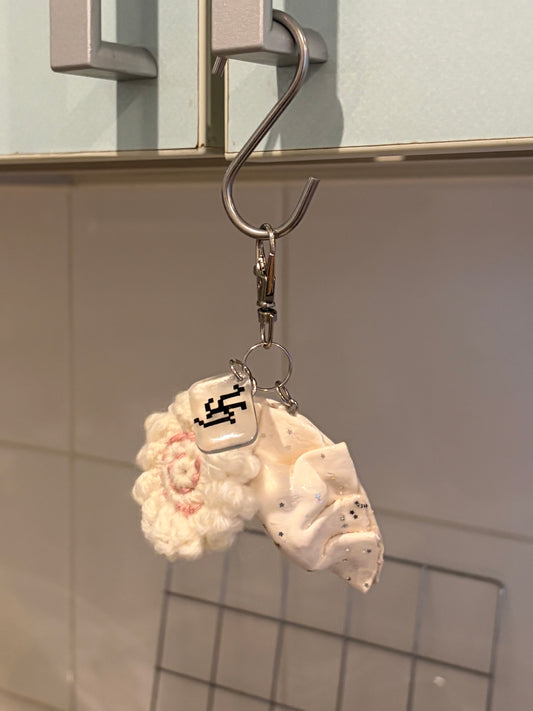 Keychain Cray / Gyoza -なると-