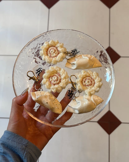 Keychain Cray / Gyoza -なると-