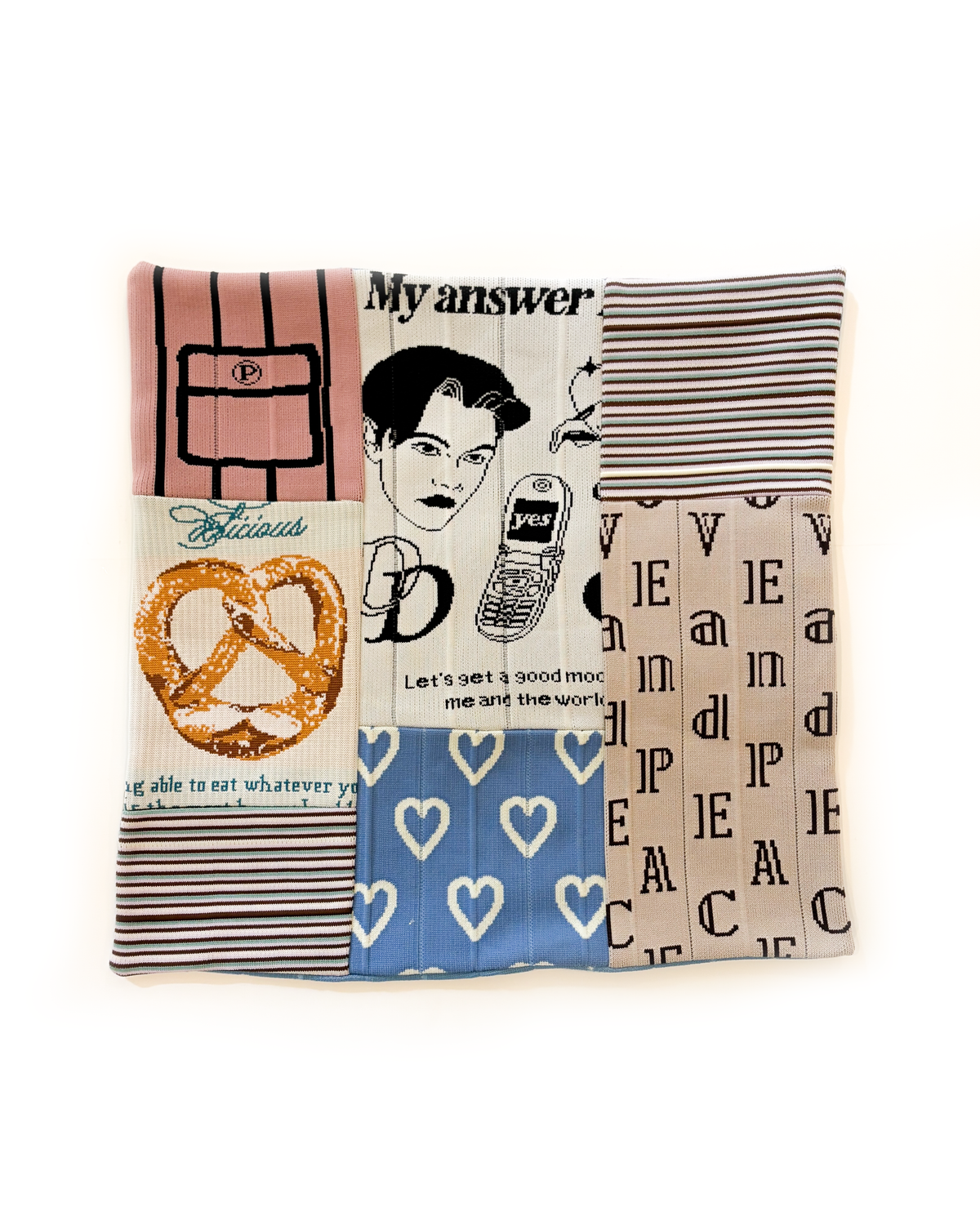 【Restocked soon】Upcycled / Cafe Mat / Patchwork